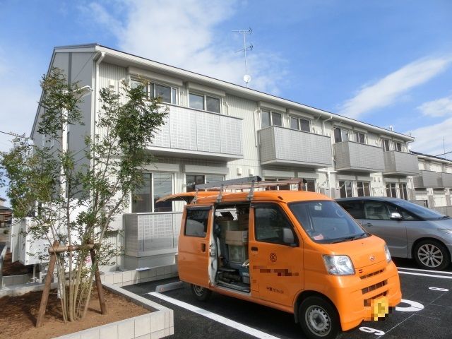 建物外観　2018年1月築の物件です。
