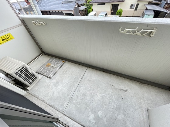 バルコニー　※別部屋の写真です