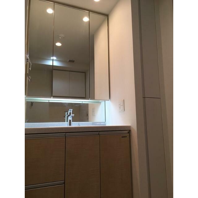 洗面設備　同タイプ別部屋写真です