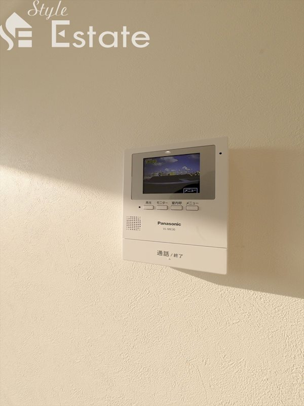 セキュリティ　カラーモニター付きインターホン