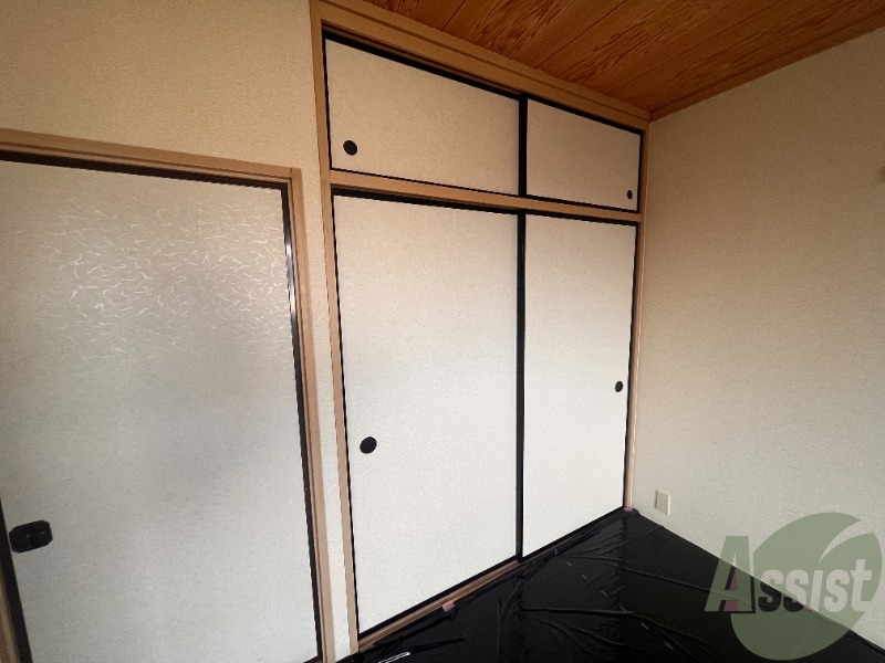 収納　押入はこちらです。荷物等はこちらにどうぞ。