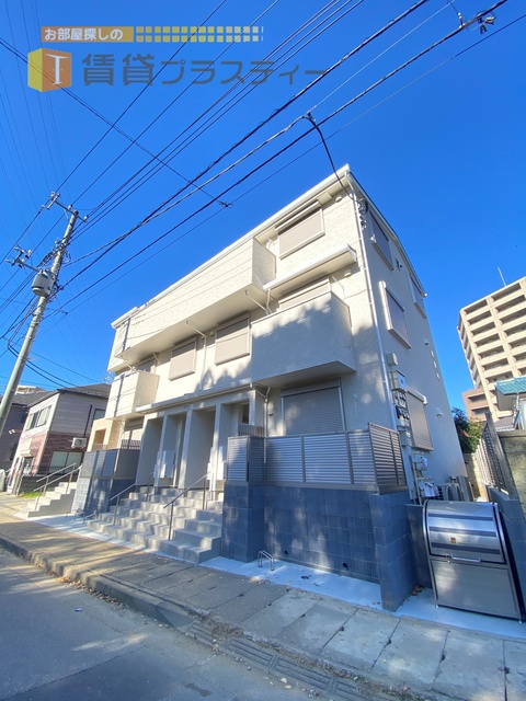 建物外観　大手施工アパート、駅徒歩６分に登場！