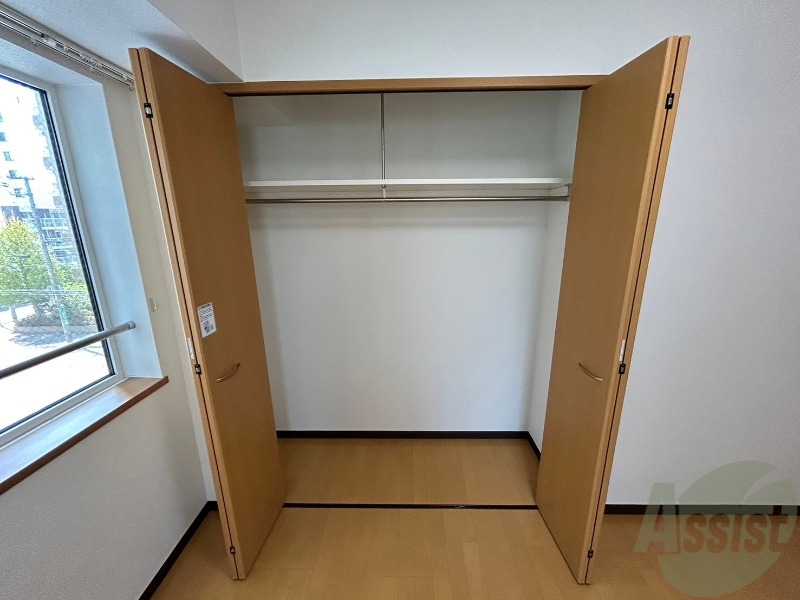 収納　収納もバッチリあるのでお部屋が片付きますよ！