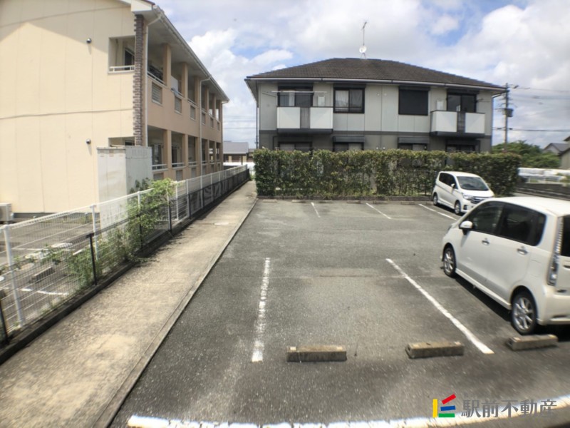 眺望　駐車場です！