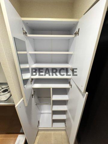 収納　収納があります