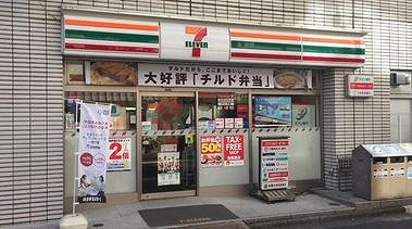 コンビニ　セブンイレブン水天宮前店（コンビニ）まで186m