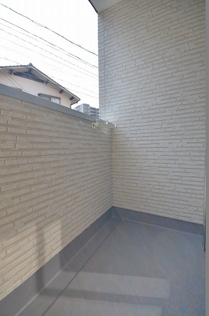 バルコニー　写真は別号室のものです。