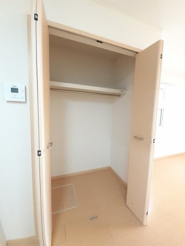 収納　大きなスペースがあり、収納には困りません