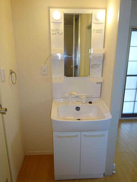 洗面設備　※参考写真　前回入居時の写真です