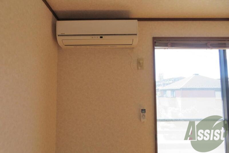 その他設備　エアコンもお部屋にありますので頑張ってもらいましょう。