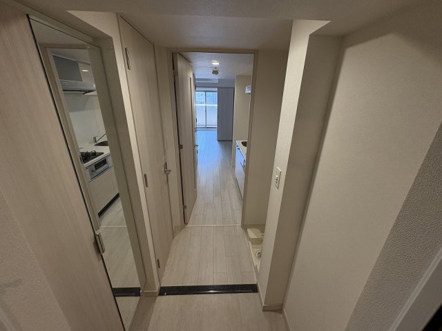 玄関　明るい玄関です