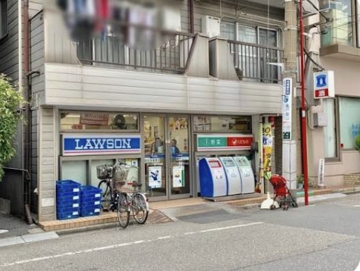 コンビニ　ローソン亀戸水神店（コンビニ）まで438m