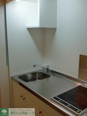 キッチン　2口電気コンロ