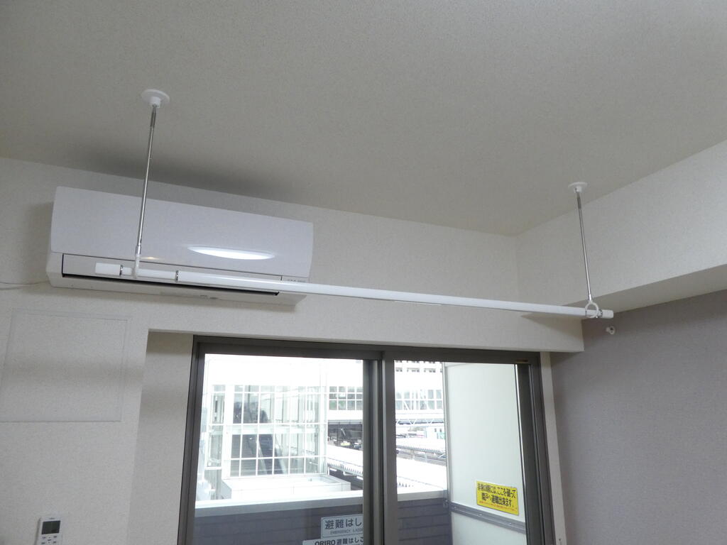 その他設備　室内物干し