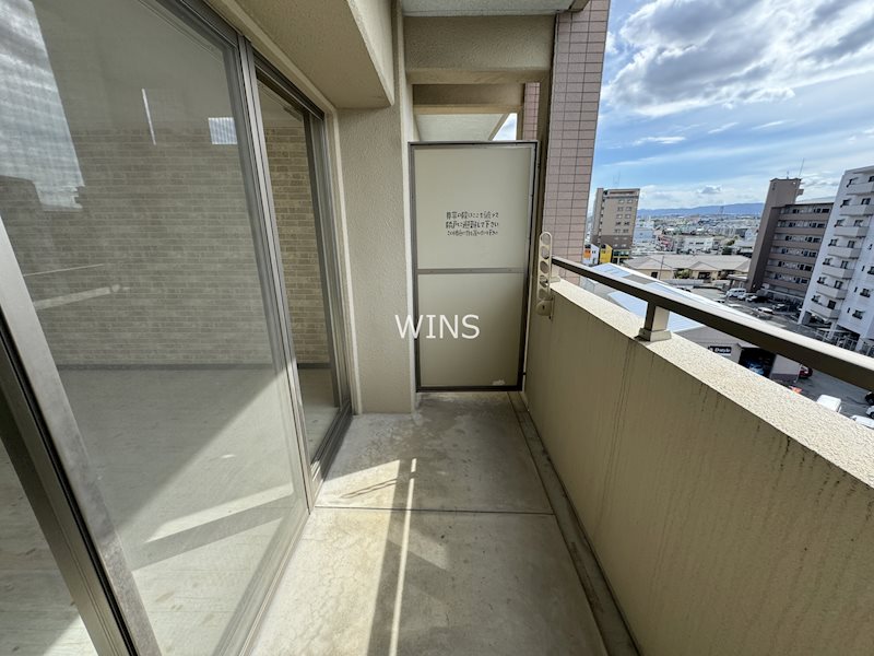 バルコニー　別部屋参考写真です。
