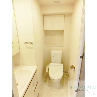 トイレ　同タイプの別部屋の写真です