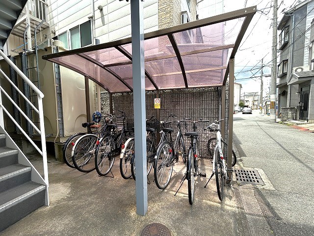 その他　自転車置き場。