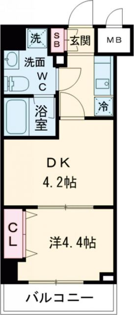 レアライズ赤羽イーストの間取り写真