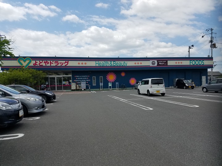 ドラックストア　よどやドラッグ高知一宮店（ドラッグストア）まで858m