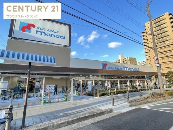 スーパー　万代鶴見諸口店（スーパー）まで873m