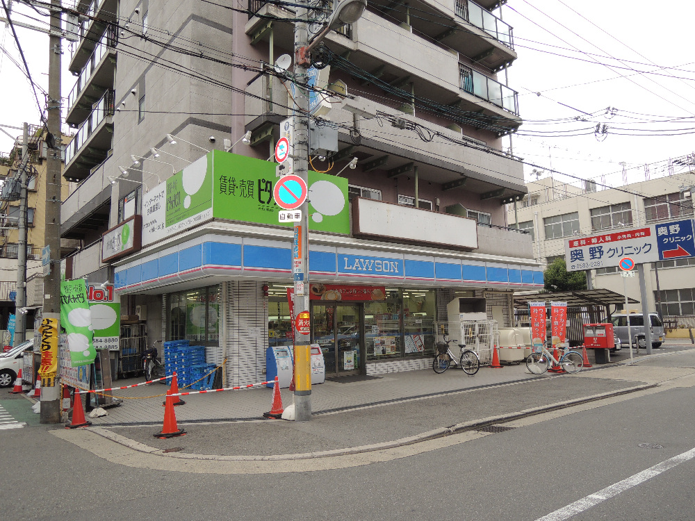 コンビニ　ローソン JR弁天町駅前店（コンビニ）まで110m