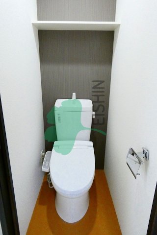 トイレ　清潔感のあるトイレです。