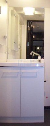 洗面設備　使いやすい独立洗面台☆