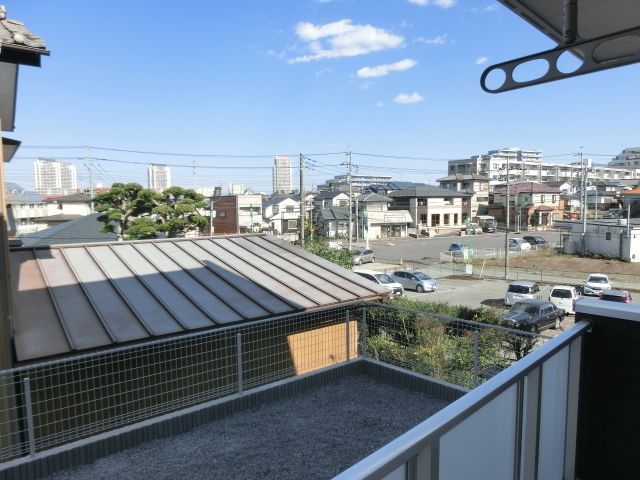 眺望　バルコニーからの眺望です。