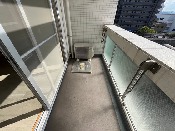 バルコニー　※別部屋の写真です