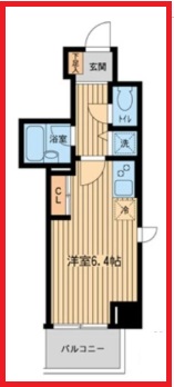 ジョイシティ住吉IIの間取り写真