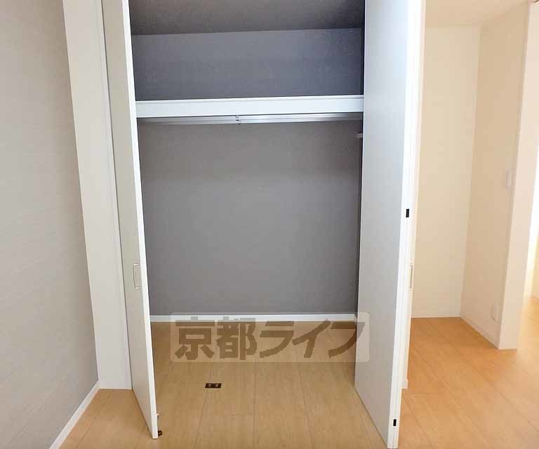 収納　奥行きのある収納スペースです