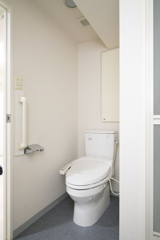 トイレ　ゆったりとした空間のトイレです