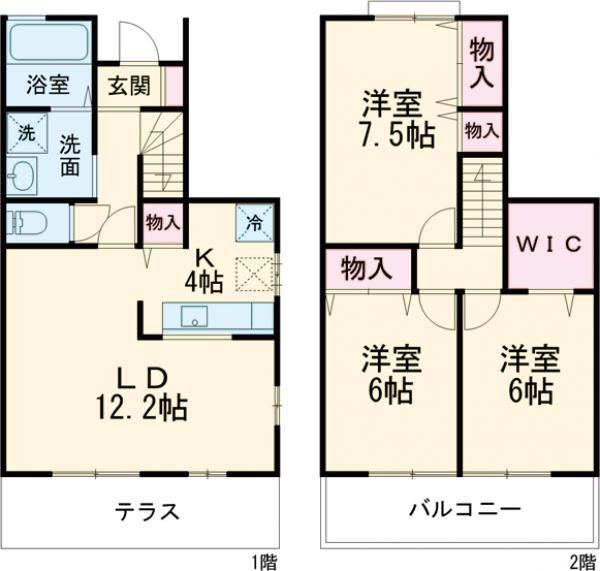 Green Forest聖蹟の間取り写真