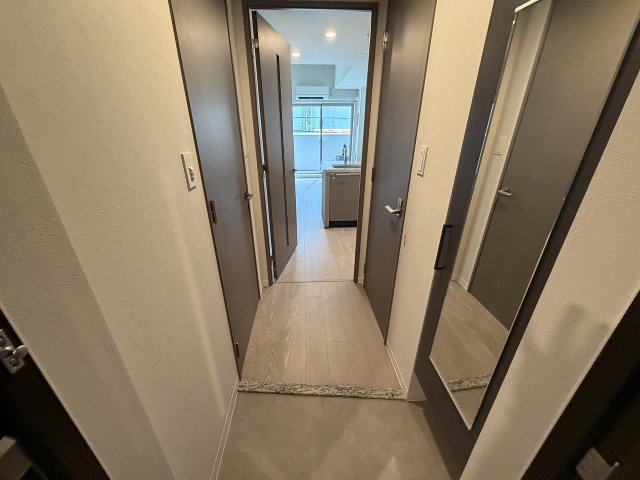 玄関　明るい玄関です