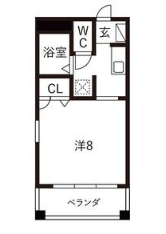 エタージュの間取り写真