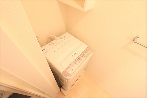 その他設備　室内洗濯機完備によりお手軽に引越しが可能！