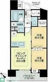 グローベルタワー梅島の間取り写真