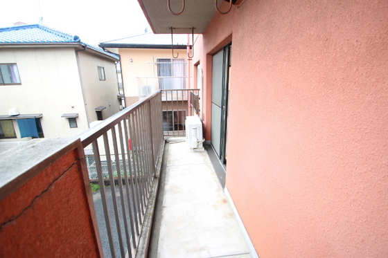 バルコニー　※別部屋の写真です
