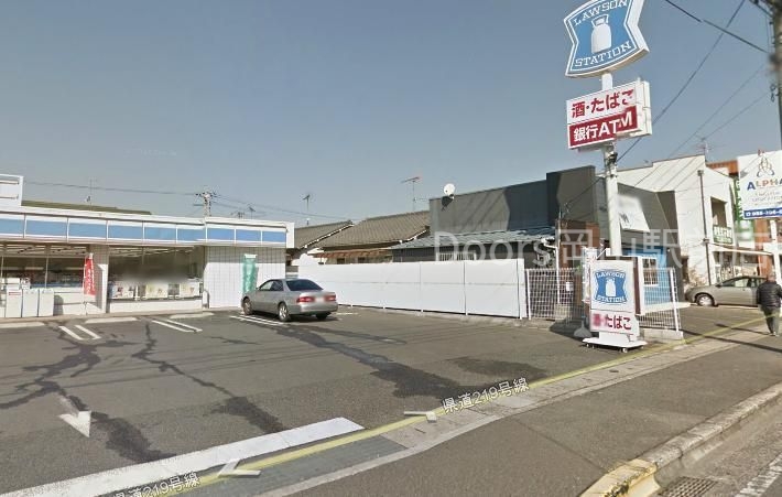 コンビニ　ローソン岡山藤原西町店（コンビニ）まで491m