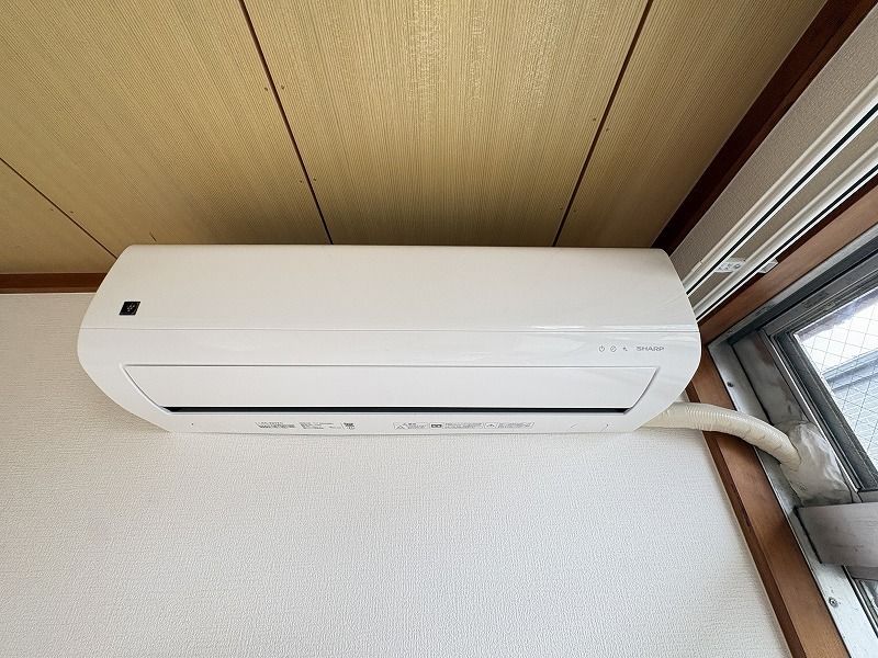 その他設備　エアコンが付いているので初期費用を抑えられます