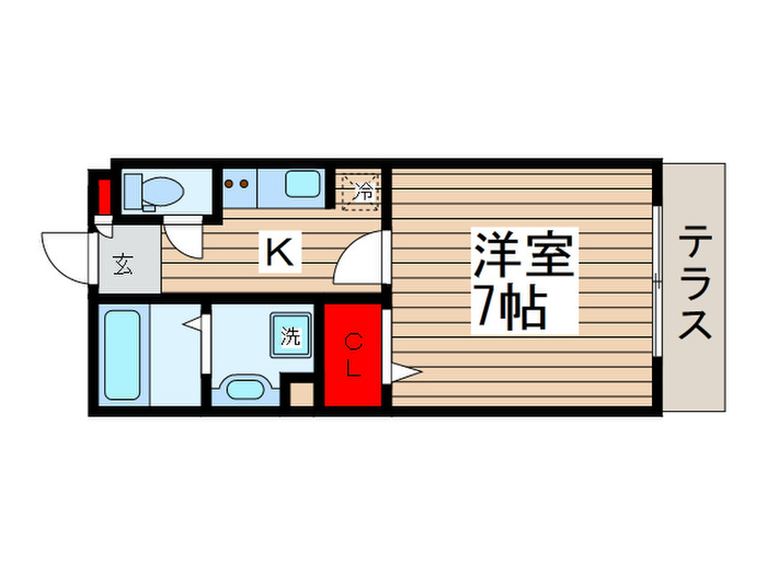 アドラブールの間取り写真