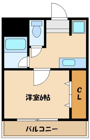 サンパティークの間取り写真