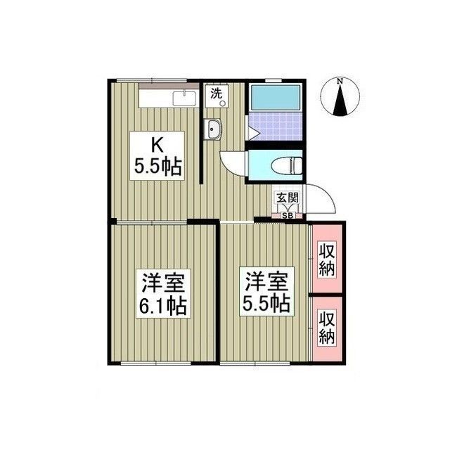 赤見台アネックスの間取り写真