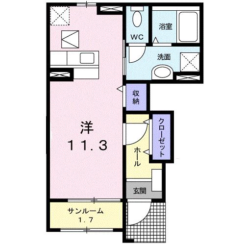 Nurseryの間取り写真