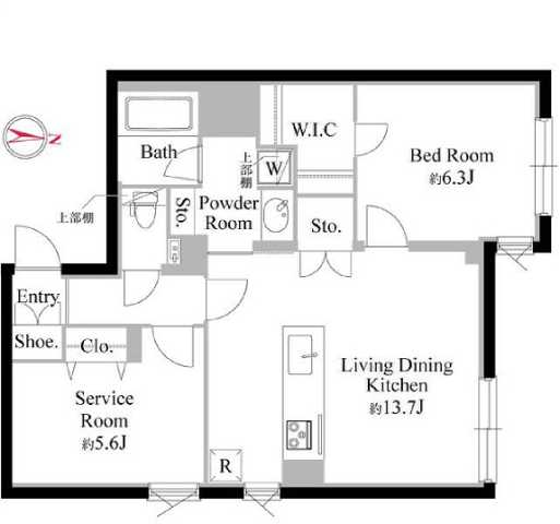 EDIT西荻窪の間取り写真