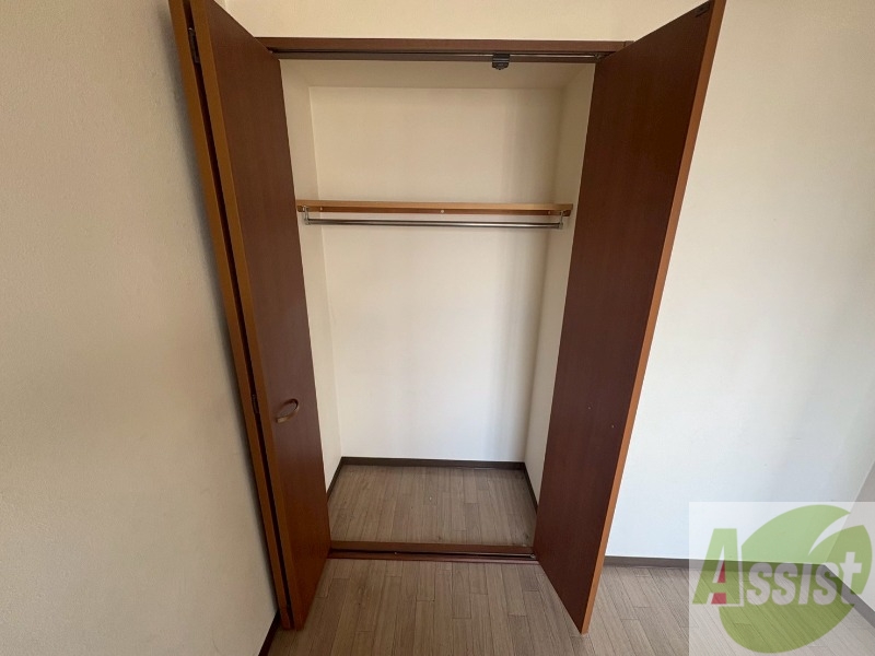 収納　収納もバッチリあるのでお部屋が片付きますよ！