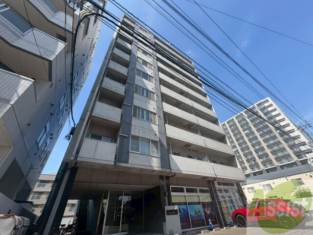 建物外観　札幌市中央区南２１条「ＭＳ　Ｓａｎｔａｆｅ」