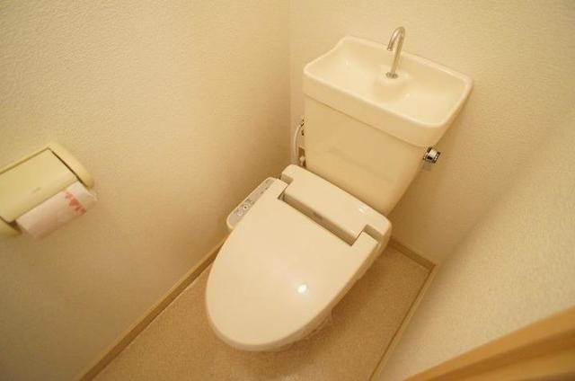 ＪＲ上越線 群馬総社駅 徒歩24分 2階建 築39年のトイレ写真