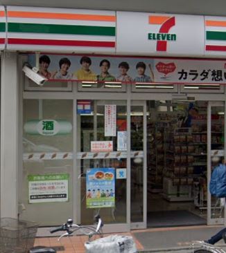 コンビニ　セブンイレブン 台東寿1丁目店（コンビニ）まで18m