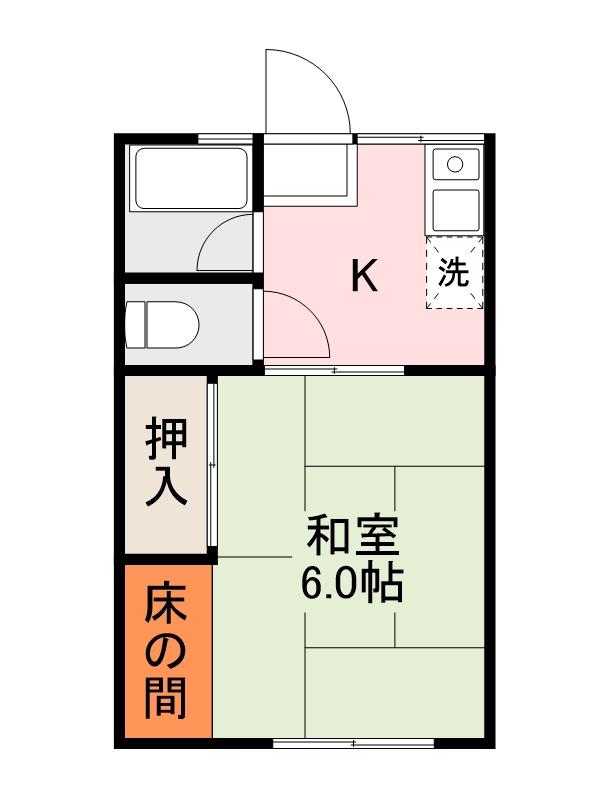 シティハイムコーポMIIの間取り写真